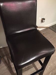Leather bar stool $70 or best offer