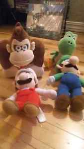 Mario Yoshi Luigis Donkey Kong collectables
