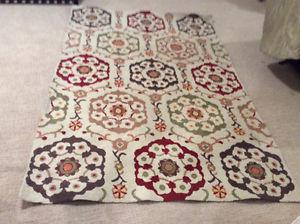 Multi coloured mat
