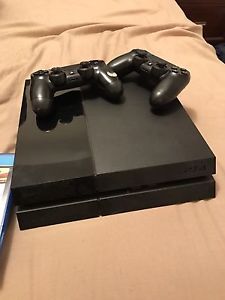 PS4 and two games