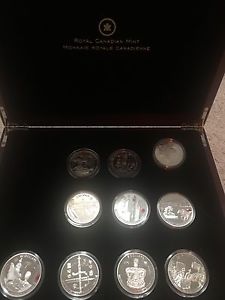 Royal Canadian Mint Silver Coins