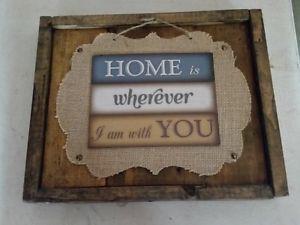 Rustic Home frame