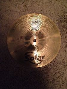 Sabian Solar 10" splash & saluda ss 8" splash cymbals $20