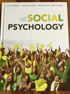 Social Psychology, Fifth Canadian Edition