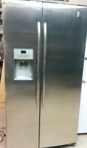 Stainless fridge, great condition, $450 ph -
