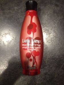 Tanning bed lotion with tingler