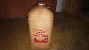 Texaco 1 gallon plastic jug
