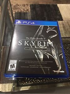 The Elder Scrolls V Skyrim Special Edition PS4 - $40