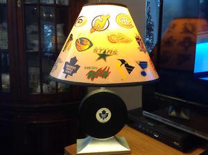 Toronto Maple Leafs Hockey Lamp