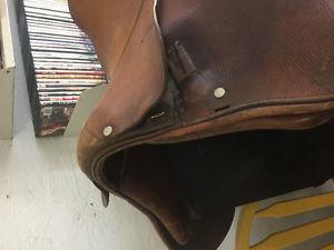 Vintage Calvary saddle