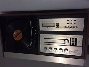 Vintage Electrosonic Stereo Component Set.