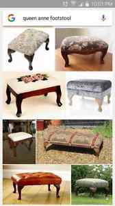 Wanted: Looking for a queen anne foot stool