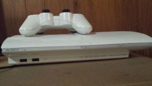 White Playstation 3 With 1 Controller