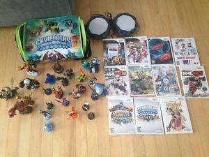 Wii Skylanders and other games