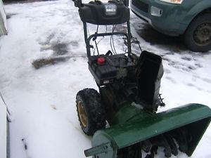 in cut yardworks snowblower $240 ONO