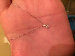 10k White Gold Necklace
