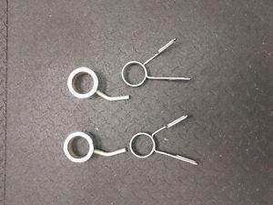 2 Pairs of Barbell Safety Clips