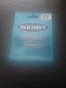 25$ old Navy gc for 20$