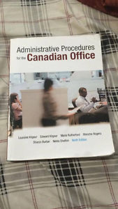 Administrative Procedures for the Canadian Office, 9th