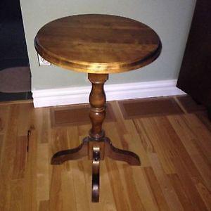 Antique Solid Wood Table 32"