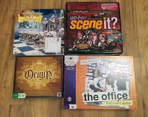 Board Games - Harry Potter, The Office and Origin