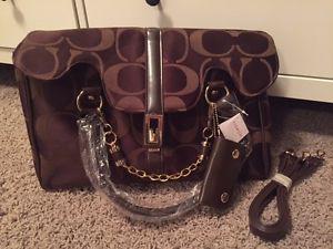 Brand New Never been used COACH purse - large
