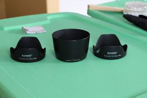 Camera Lens Hoods - 58mm - in excellent condition.