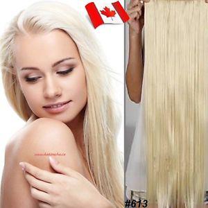 Clip in hair extension,Straight hair,60 cm, 24", Color #613