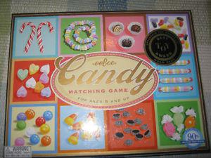 Eeboo Matching memory game using candy...