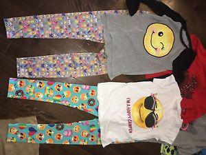 Excellent condition emoji outfits size 12 and 