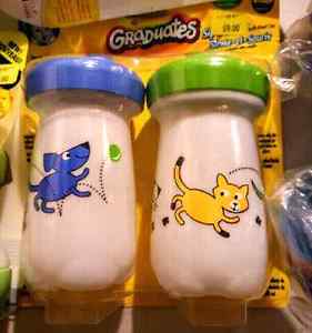 Gerber sippy cups, new in packaging