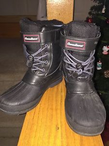 Kids winter boots (size3)
