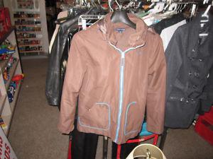 Ladies XL TOMMY HILFIGER Jacket With Hoodie & Removable