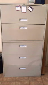 Large lateral file cabinet