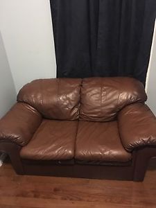 Leather Couch/loveseat