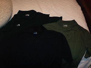 Men's Under Armour Polo all size XL worn 4 times each at