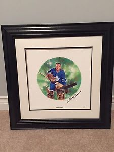 NHL Canada Post Signed Litho on Canvas