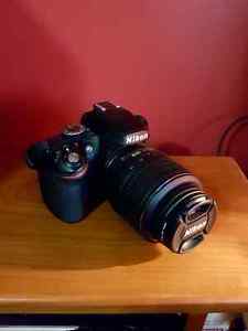 Nikon d DSLR camera with mm kit lens