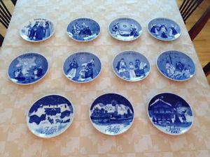 Norweigan Limited Edition Christmas Plates