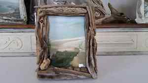 Photo frame 5 x 7 made with driftwood