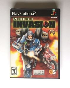 Robotech Invasion PlayStation 2 Game Complete