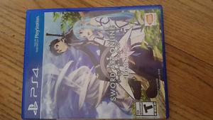 SWORD ART ONLINE -LOST SONG PS4 GAME MINT CONDITION