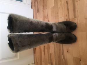 Sealskin Boots Size 8