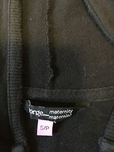 Small maternity hoodie