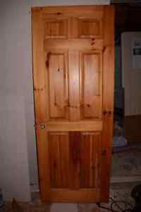 Solid Pine Interior Door - 30" x 80" - Free Delivery in