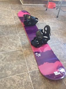 Wanted: Brand new woman's K2 snowboard and bindings with