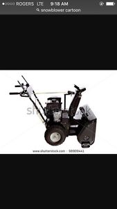 Wanted: Buying $$$ snowblowers running or not