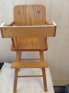Wanted: Doll high chair