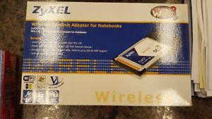 Zyxel Wireless Cardbus Adapter for Notebooks
