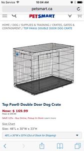 large dog kennel